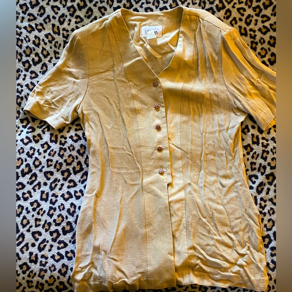 DJ Summers Linen Blouse